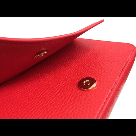 Tory Burch Thea Mini Bag in Brilliant Red NEW WITH TAGS - Picture 6 of 9